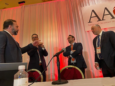 Dr. Alaia featured at 2023 meeting of the AAOS