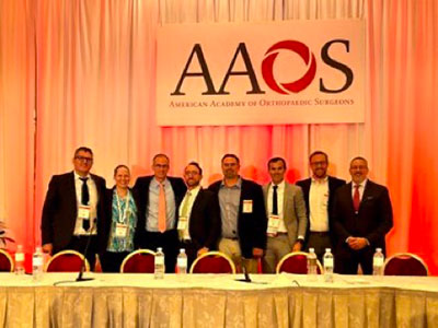 Dr. Alaia featured at 2023 meeting of the AAOS